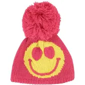Brekka Muts Smile voor meisjes - Roze, Geel
