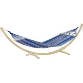 Amazonas Hangmat StarSet Ocean - Hangmat met spreidstok Tonga met standaard