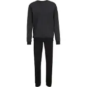Schiesser Pyjama lang ' Nightwear Serie ' zwart