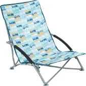 VW Collection strandstoel VW 57 x 65 cm polyester/staal blauw