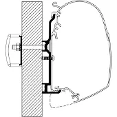 Thule luifel adapter Bürstner 2017 muurbevestiging