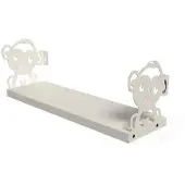 Gorillz Monkey - Kinderkamer - Accessoires - Boekenplank - Wit