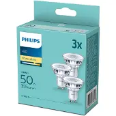 Philips LEDSpot GU10 4.6W 2700K 355lm 230V - 3-Pack - Warm Wit