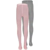 Ewers Panty's zilvergrijs / pruim / oudroze