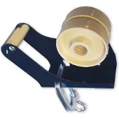 Kortpack - Tafelmodel tape-dispenser met klem voor 50mm brede tape - Kerndiameter: 76mm - Voor bevestiging op werkbank - (065.0518)