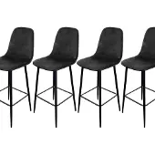 Urban Living - Set van 4 barstoelen / barkrukken - 5