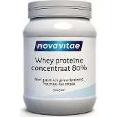 Nova vitae Whey proteine concentraat 80%