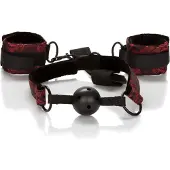 Scandal - Breathable Ball Gag Met Handboeien