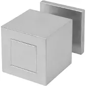 Formani Jan des Bouvrie Square JB200V voordeurknop vast op rozet - mat RVS