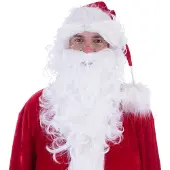 Espa Leuke kerstman baard met pruik