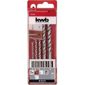 Kwb Steenboorset 4-10mm 5st