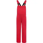 Coppens Tuinbroek kinder rood | Maat 140 |
