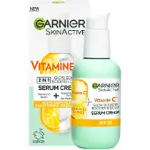 Garnier 6x Skinactive Vitamine C Glow Booster Serum Crème 50 Ml