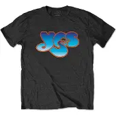 Ginza.se Yes - Classic Blue Logo Heren T-shirt - S - Zwart