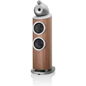 Bowers & Wilkins 804 D4 vloerstaande speaker walnoot zijdeglans