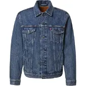 Levi's Tussenjas 'Trucker' blauw denim