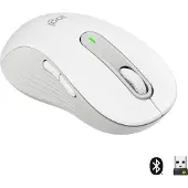 Logitech Signature M650 L Draadloze Muis Linkshandig Wit