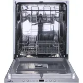 Amica ADF1222S - Inbouw Vaatwasser - 12 Bestekken - Zilver - 6 programma's - Halve ladingfunctie - Startuitstel - Hotair