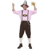E-Carnavalskleding.nl Bierfest: Beierse lederhose met blouse