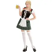 E-Carnavalskleding.nl Carnavalskleding: Beiers biermeisjes jurkje