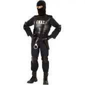 Widmann Carnavalspak kinderen: SWAT Special Force