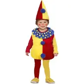 E-Carnavalskleding.nl Clownspakje voor kinderen unisex-92-104cm