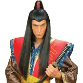 Widmann Carnavalsartikelen Pruik, Samurai