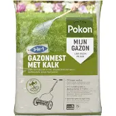 Pokon Gazonmest met Kalk 3-in-1 voor 250m2