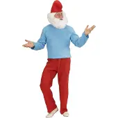 Widmann Carnavalspak grote smurf