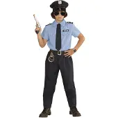 Widmann Stoere politie kostuums voor kinderen voor carnaval