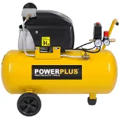 Powerplus POWX1760 Compressor - Luchtcompressor - 1500W - 8 bar - 50L tankinhoud