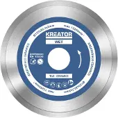Kreator 125 Mm Tiles And Ceramic Materials Diamond Disc 3 Units Goud