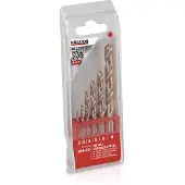 Kreator 2-8 Mm Cobalt Drill 6 Units Transparant