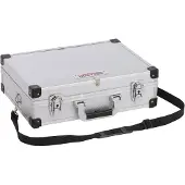 Kreator KRT640101S Gereedschapskoffer - 420 x 300 x 125 mm - zilver - (geleverd zonder gereedschap)