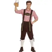 Widmann BEIERSE LEDERHOSE BRUIN M/L