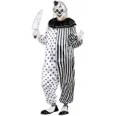 Widmann Horror pierrot kostuum voor crimi clowns
