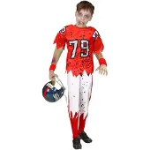 Finidi American football kostuum zombie kinderen
