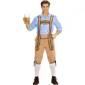 Widmann Beierse Lederhose Beige Man Oskar