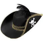 Finidi Dames Piratenhoed Met Veer