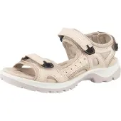Ecco Sandaal 'Sandalette Damen 069563 01378 Rauleder in beige' beige