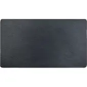 COSY&TRENDY Cosy & Trendy Placemat Leder Recycle Dz Zwart 43x30cm