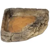 CeramicNature terrarium hoek bowl TPC-04S 14,5 cm polyester bruin
