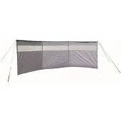 Eurotrail Dunes Met Raam Windscherm Grijs 480x145cm
