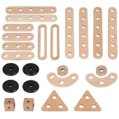 Mamamemo – Houten constructieset – 24-delig