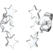 Elli Oorbellen 'Astro' zilver