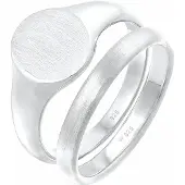 KUZZOI Ring zilver