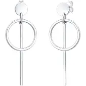 Elli Oorbellen 'Geo' zilver
