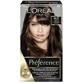 L'Oréal 1+1 gratis: Préférence Permanente Haarkleuring 4.0 Middenbruin
