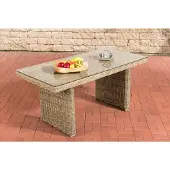 CLP Rotan Eettafel La Gomera natura 160 cm