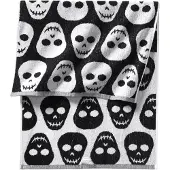 Bonprix Handdoek met doodskoppen maat set van 4 gastendoekjes 30/50 cm